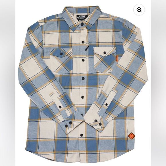 Off The Grid Destroyer Flannel Castlerock Small NWT in packaging - Picture 1 of 6